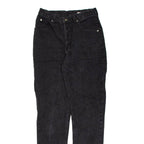 CALVIN KLEIN JEANS Womens Jeans Black Slim Straight W26 L30