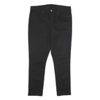 LEVI'S Womens Classic Black Skinny Denim Woven Zip W32 L30 Stylish Comfort
