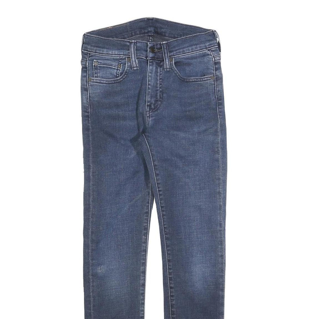 LEVI'S 519 Mens Jeans Blue Slim Skinny Denim Medium W26 L27 Zip Pocket Casual