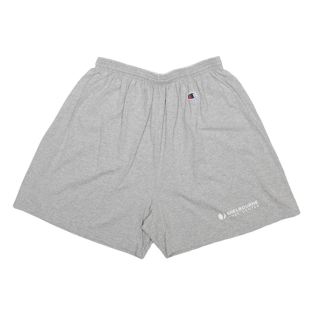 CHAMPION Womens Grey Casual Shorts XL W26 Cotton Blend Comfortable