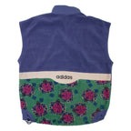 ADIDAS RARE Womens Fleece Jacket Purple XL