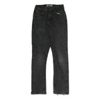 WRANGLER Mens Jeans Black Regular Straight Denim Medium W30 L36 Classic Fit Zip