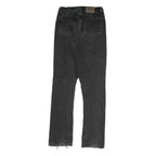 WRANGLER Mens Jeans Black Regular Straight Denim Medium W30 L36 Classic Fit Zip