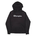 CHAMPION Womens Black Hoodie M
