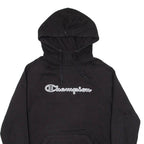 CHAMPION Womens Black Hoodie M