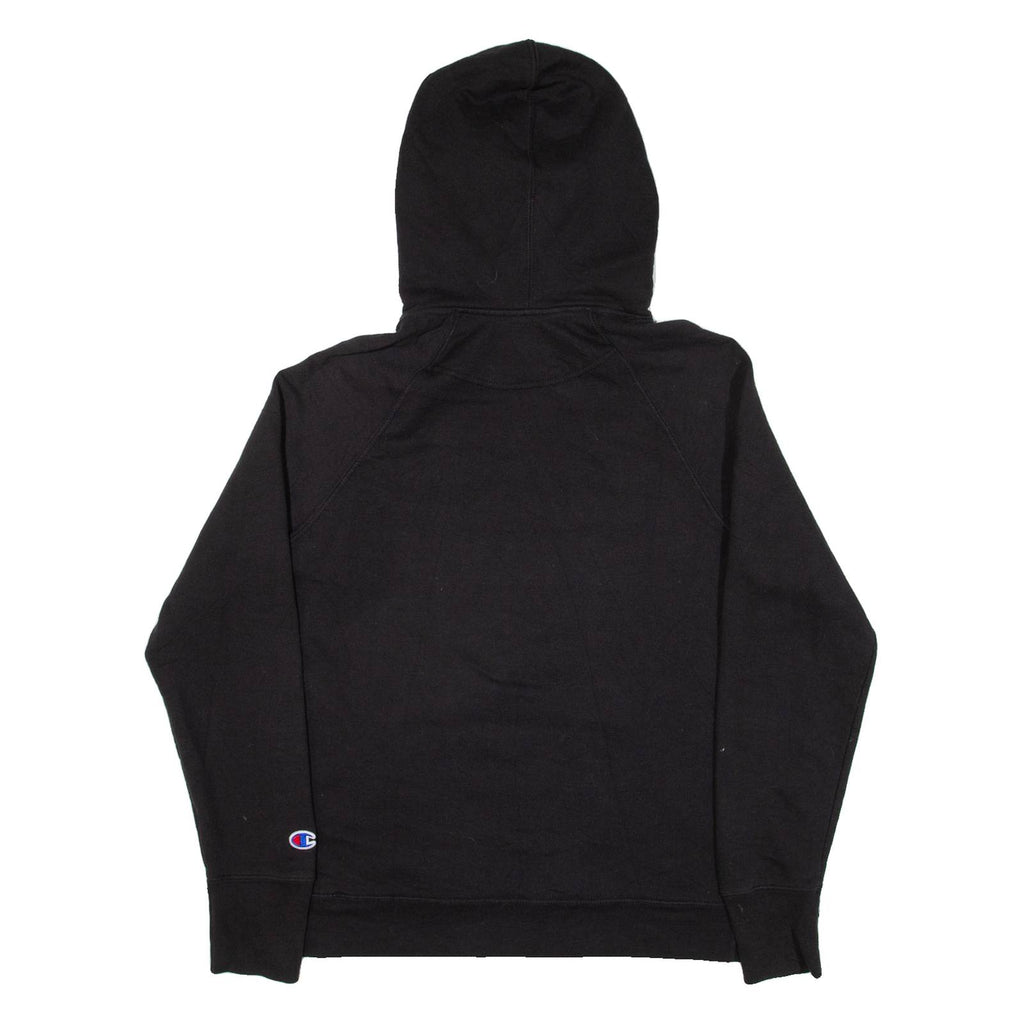 CHAMPION Womens Black Hoodie M