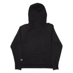 CHAMPION Womens Black Hoodie M