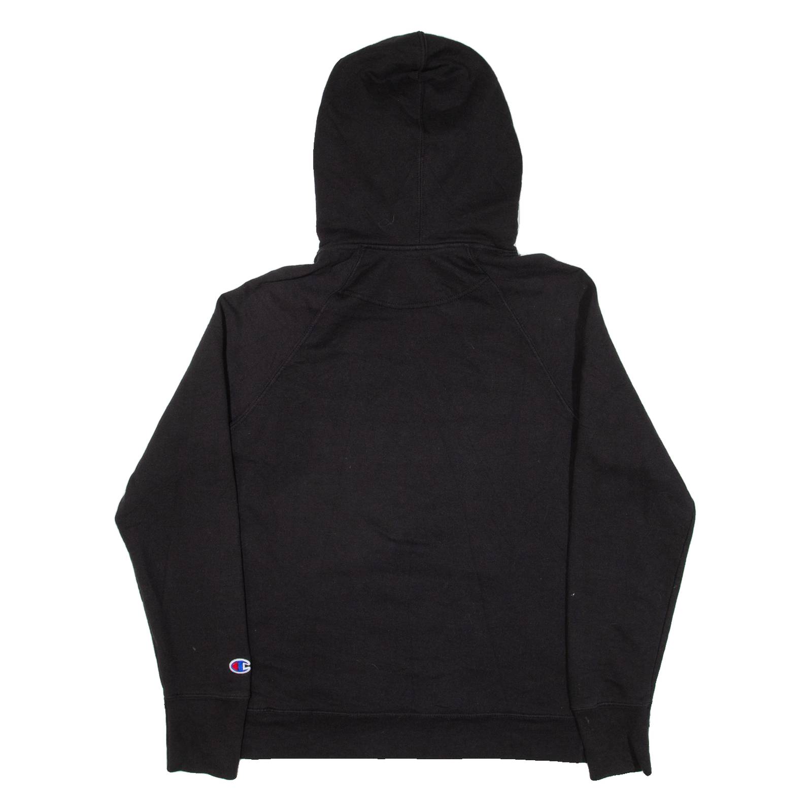 CHAMPION Womens Black Hoodie M