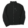 NAUTICA Mens Black Jacket L Polyester Blend Zip Puffer Casual Warm