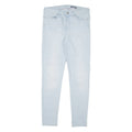 TOMMY HILFIGER Womens Jeans Blue Slim Skinny Stone Wash W28 L29