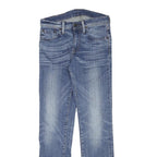 LEVI'S 511 Mens Slim Jeans Blue Denim Medium W26 L28 Classic Cotton Blend