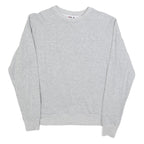 FILA Mens Grey Crew Neck S Embroidered Logo Sweatshirt Cotton Blend