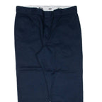 DICKIES 874 Workwear Mens Trousers Blue Regular Straight W40 L28