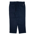 DICKIES 874 Workwear Mens Trousers Blue Regular Straight W40 L28