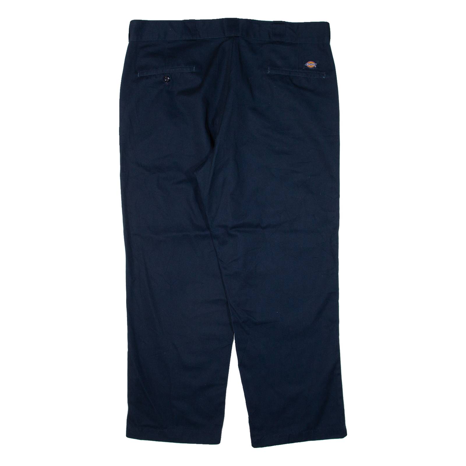 DICKIES 874 Workwear Mens Trousers Blue Regular Straight W40 L28