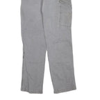 CARHARTT Mens Grey Regular Fit Straight Denim Jeans W32 L32 Workwear Utility