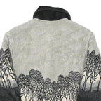 Womens Black Grey Button Jacket XL Polyester Blend Plain Fitted Stylish Winter