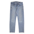LEVI'S 505 Mens Jeans Blue Regular Straight Denim Medium W32 L30 Classic Fit Zip