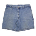 WOOLRICH Womens Denim Blue Casual Shorts XL W38 Cotton Blend Relaxed Fit
