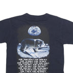 SONAR VANITY Mens Blue Sonata Arctica Graphic T-Shirt M V-Neck Cotton
