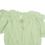 H&M Womens Top Green XS