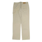 TOMMY HILFIGER Mens Cotton Beige Regular Straight Trousers W30 L29 Casual