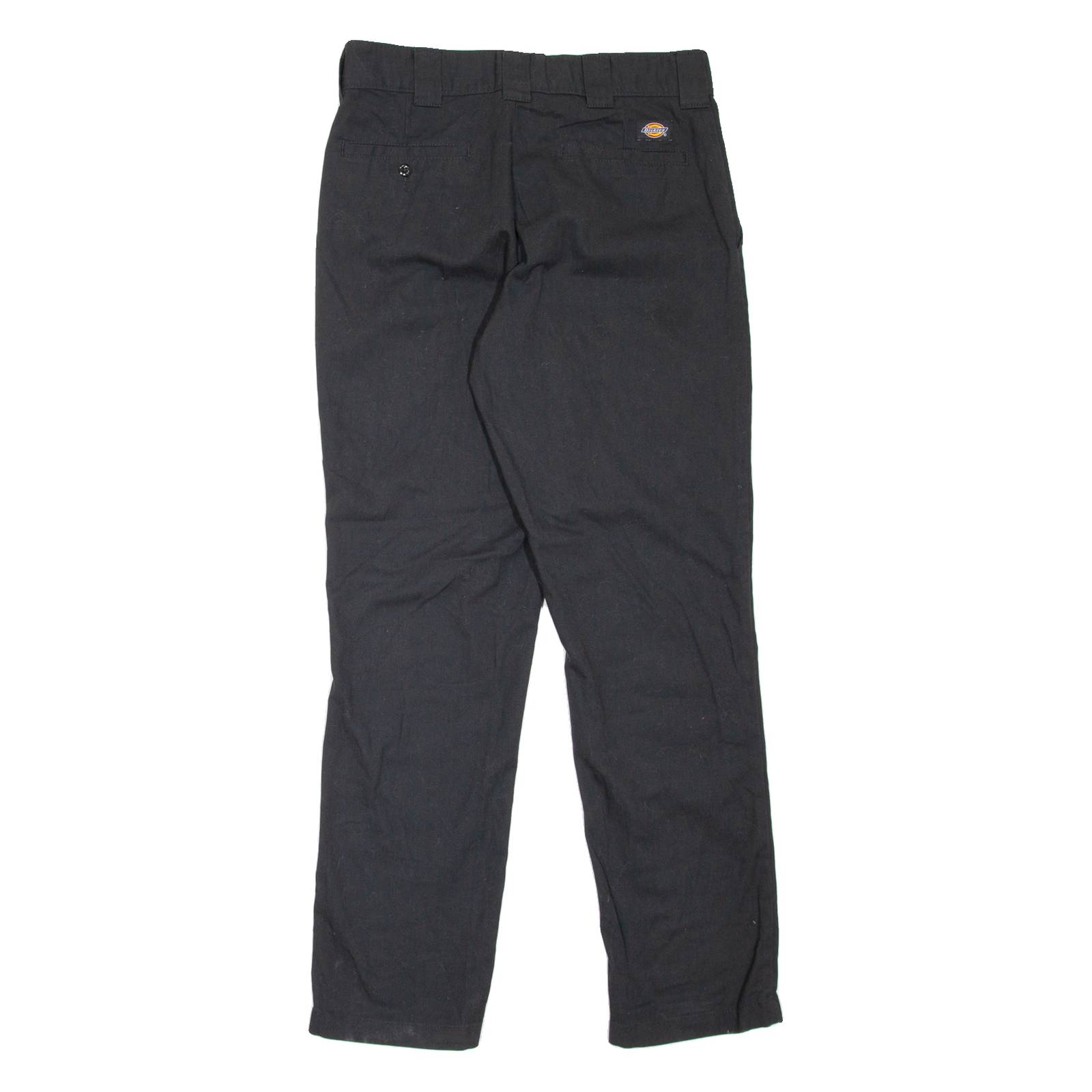 DICKIES Workwear Womens Trousers Black Slim Tapered W32 L32