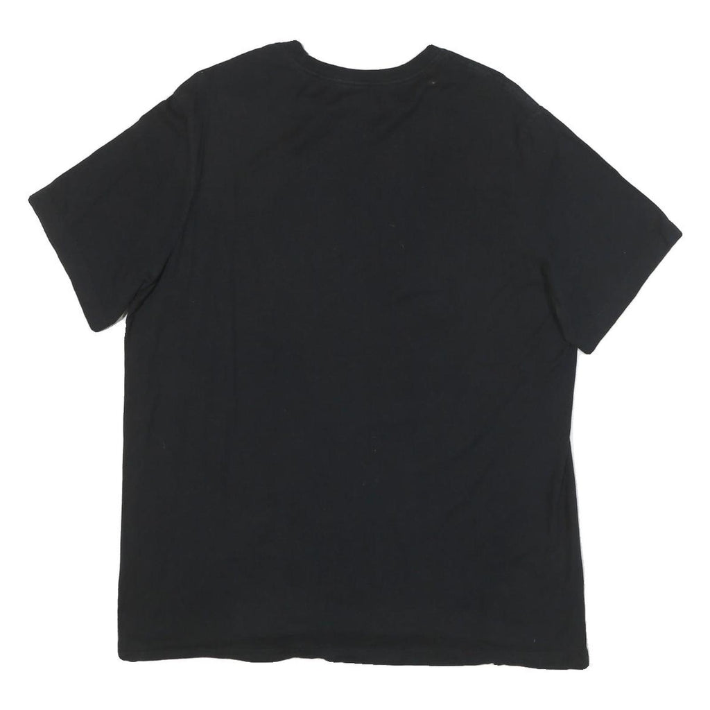 NIKE Mens Black Just Do It Graphic T-Shirt L Short Sleeve Crew Neck Sports