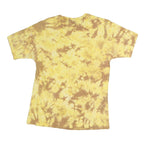 RANA TROPIC Mens Yellow & Brown Iguana Graphic Short Sleeve Crew Neck S Cotton