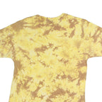 RANA TROPIC Mens Yellow & Brown Iguana Graphic Short Sleeve Crew Neck S Cotton