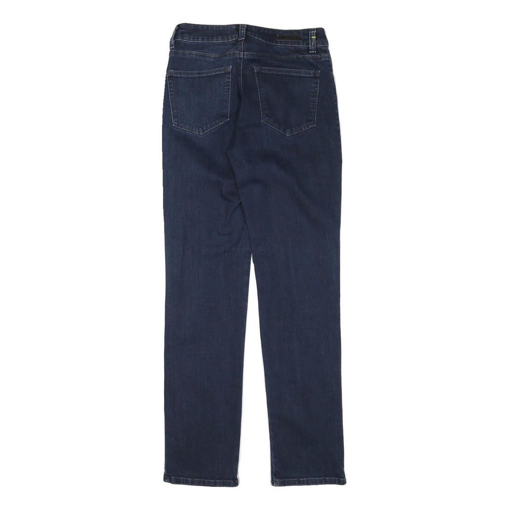 LEE Womens Jeans Blue Regular Straight Denim Medium W27 L30 Classic Cotton Blend