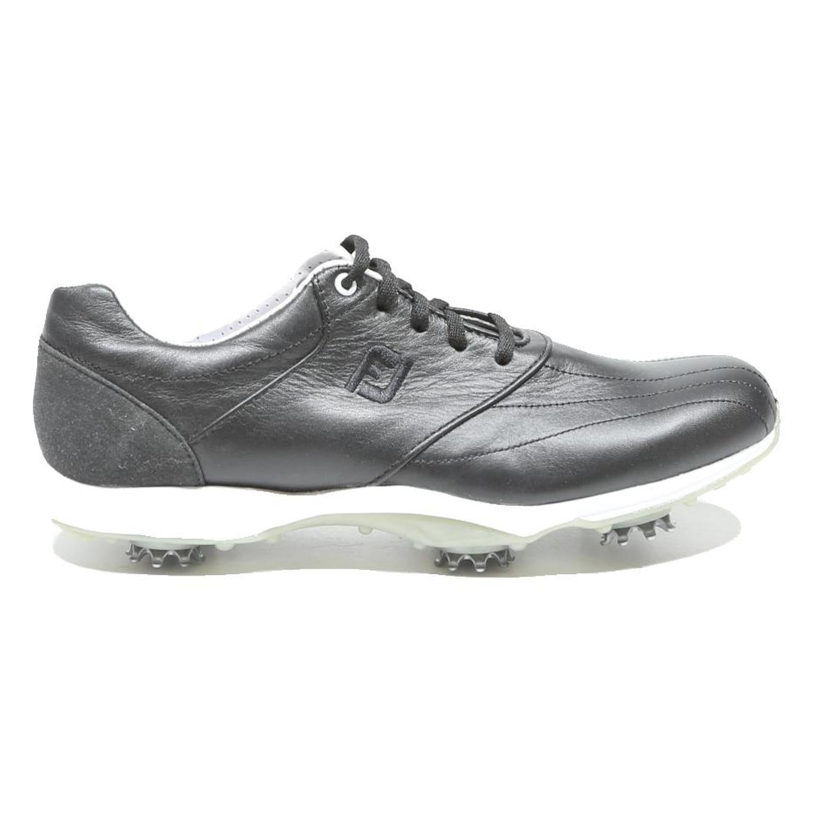 EM BODY Womens Black Leather Lace-Up Footwear UK 6.5 Stylish Casual Comfort