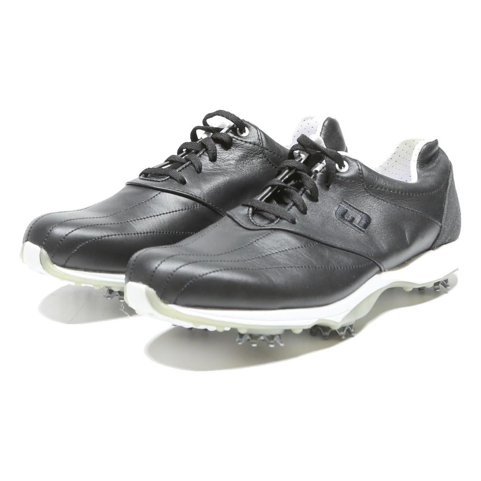 EM BODY Womens Black Leather Lace-Up Footwear UK 6.5 Stylish Casual Comfort