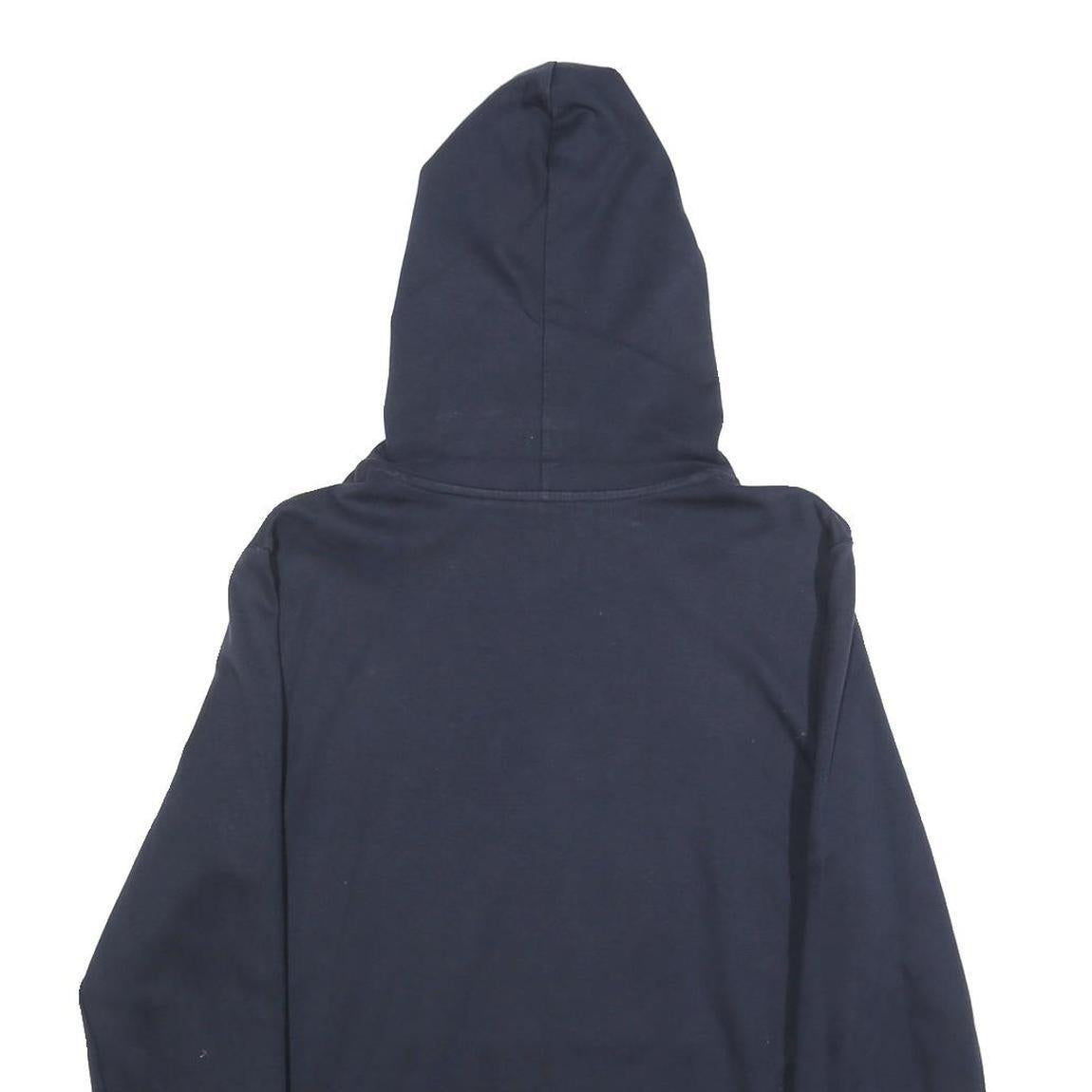 POLO RALPH LAUREN Womens Navy Blue Hoodie XL Cotton Blend Casual Sweatshirt