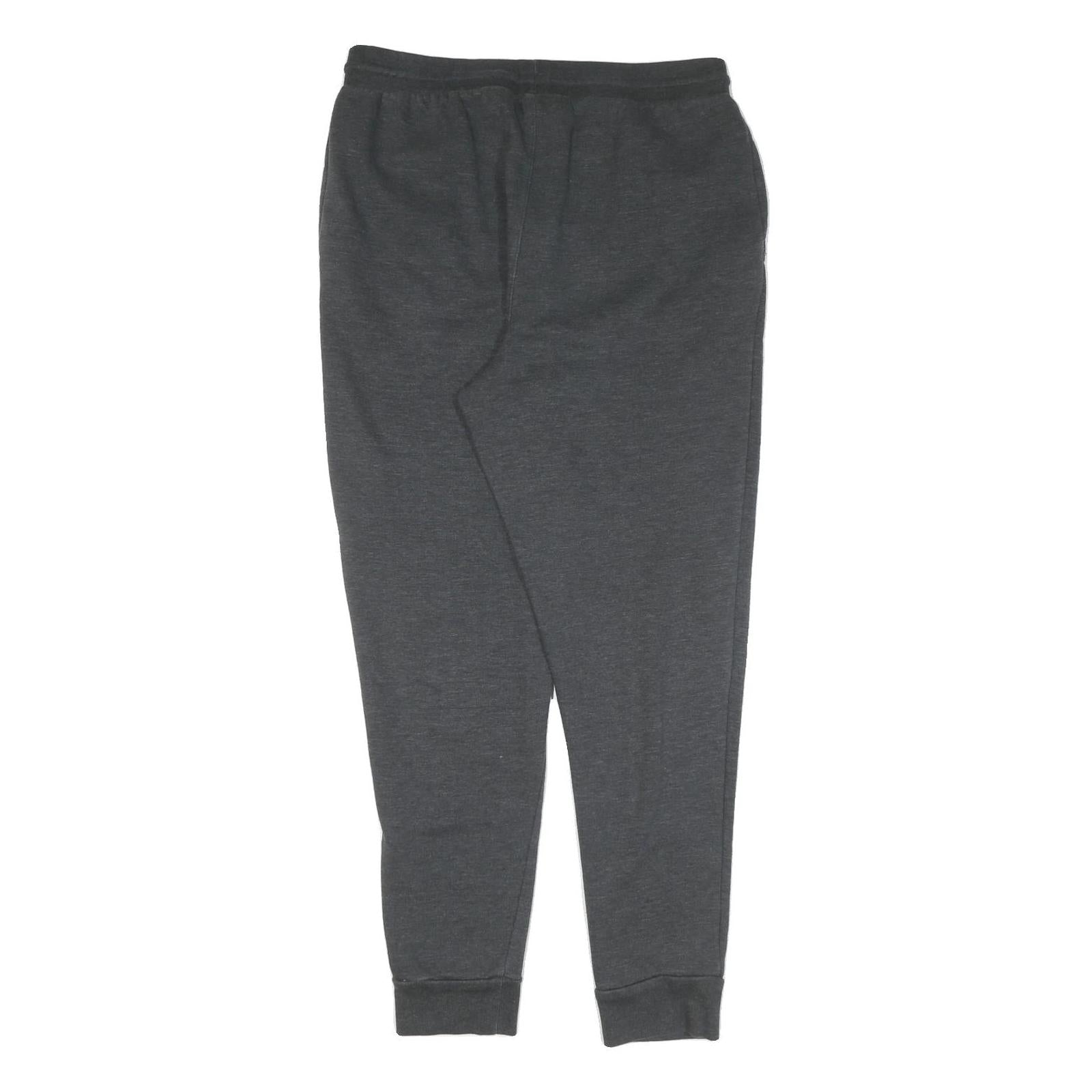 FILA Mens Joggers Black XL W32 L30 Regular Fit Tapered Leg Cotton Casual