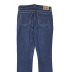 LEVI'S 414 Womens Jeans Blue Relaxed Straight Denim Medium W26 L30 Classic Fit