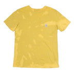 CARHARTT Mens Yellow Tie Dye T-Shirt S Short Sleeve Crew Neck Casual Pocket