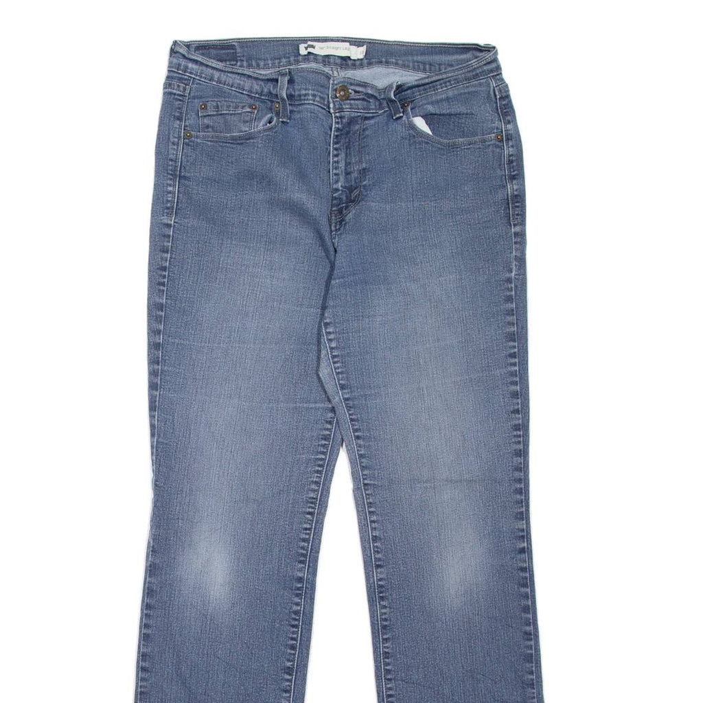 LEVI'S 505 Womens Jeans Blue Regular Straight Stone Wash W30 L32