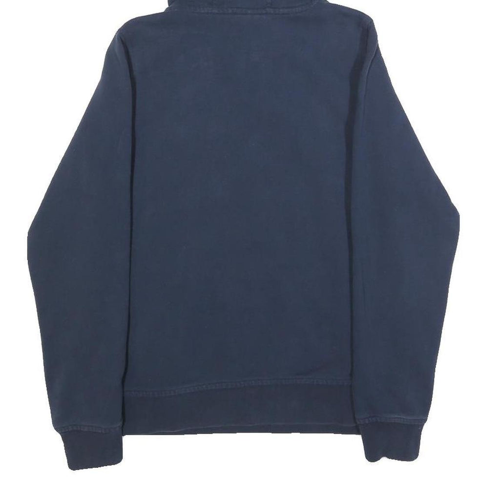 HELLY HANSEN Mens Navy Blue Hoodie XS Cotton Blend Pullover Hooded Sweatshirt