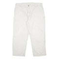 CARHARTT Mens Cotton White Relaxed Straight Trousers W40 L28 Workwear Casual