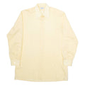 ACKERMAN Mens Plain Shirt Orange Long Sleeve M