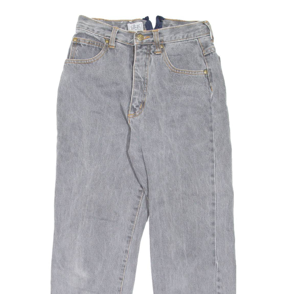 TIME Womens Jeans Grey Regular Mom 90s W24 L24