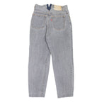 TIME Womens Jeans Grey Regular Mom 90s W24 L24