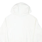 CHAMPION Mens White Pullover Hoodie M Classic Logo Sweatshirt Drawstring