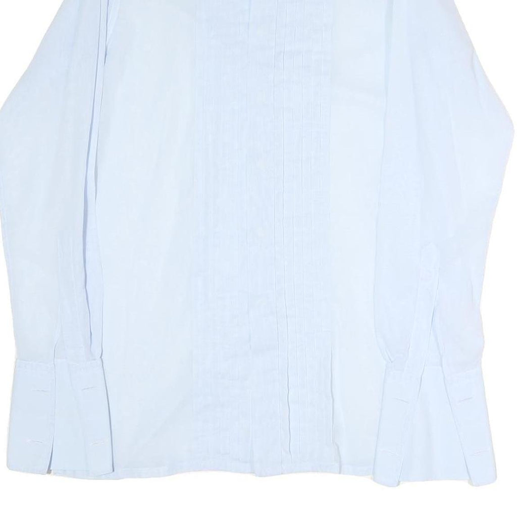 WELIS Mens Light Blue Shirt L Formal Button Collar Classic Fit