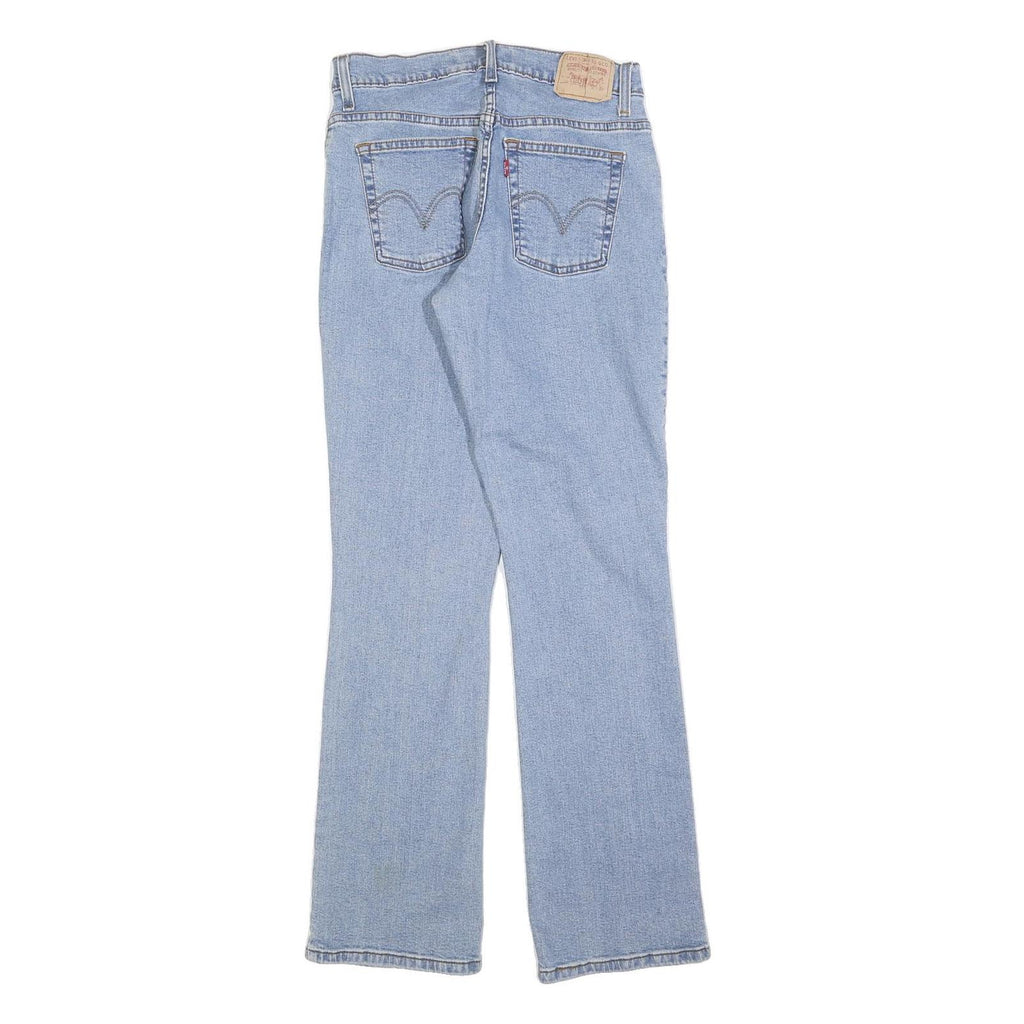 LEVI'S 550 Straight Womens Jeans Light Blue Relaxed Straight Denim W28 L32