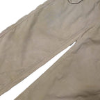 AMERICAN EAGLE Womens Beige Cotton Blend Regular Cargo Trousers W26 L30 Casual