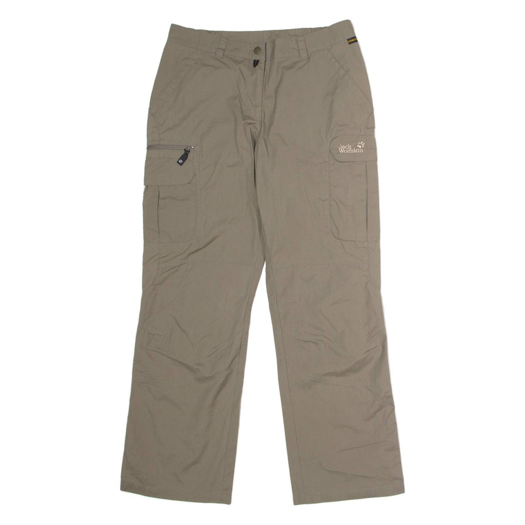 JACK WOLFSKIN Outdoor Womens Trousers Brown Regular Straight W31 L29