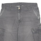 CARHARTT Mens Shorts Grey Cargo L W31 Workwear Durable Cotton Blend