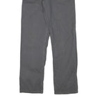CARHARTT Mens Cotton Blend Grey Relaxed Straight Trousers W28 L32 Workwear